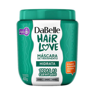 Máscara De Tratamento Capilar Dabelle Hair Love Hidrata Com 400G