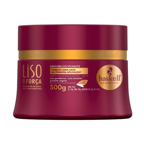 Imagem do produto Máscara De Tratamento Capilar Haskell Mandioca 300G 300G