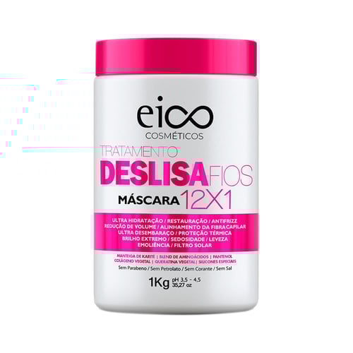 Imagem do produto Máscara De Tratamento Eico Cosméticos Deslisa Fios 1Kg