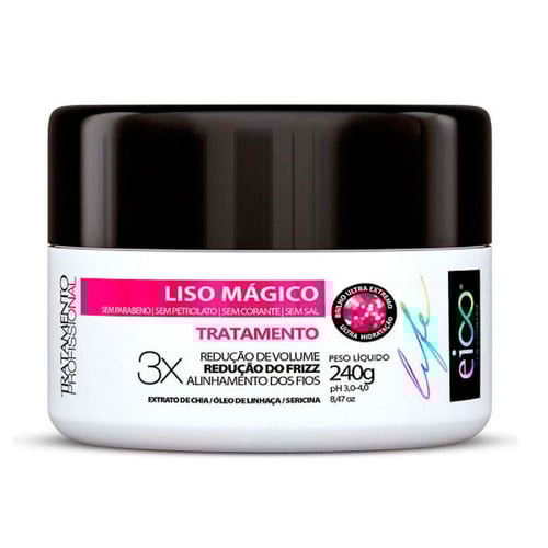 Imagem do produto Máscara De Tratamento Eico Liso Mágico 240G