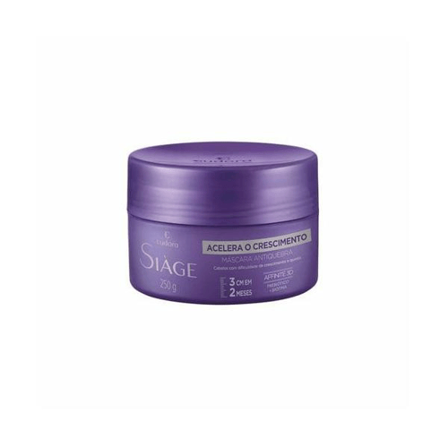 Imagem do produto Mascara De Tratamento Eudora Siage Acelera O Crescimento 250G