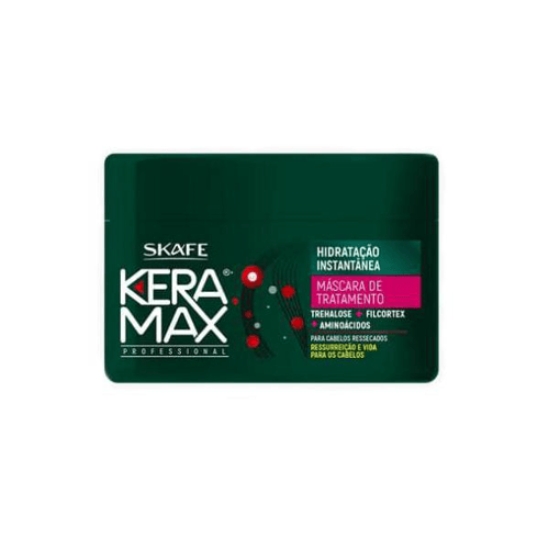 Imagem do produto Máscara De Tratamento Keramax Hidratação Instantnea 350G Skafe
