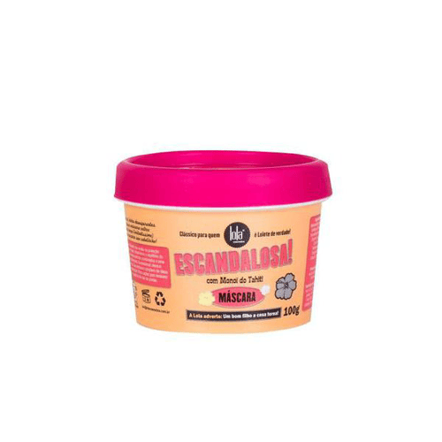 Máscara De Tratamento Lola Cosmetics Escandalosa 100G