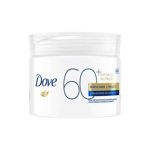 Imagem do produto Mascara Dove Concentrada Reconstrutora Fator De Nutricao 60+ 1 Minuto 300G