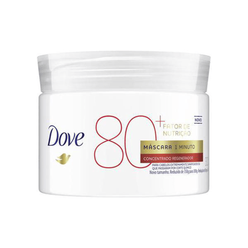 Imagem do produto Mascara Dove Concentrada Regeneradora Fator De Nutricao 80+ 1 Minuto 300G
