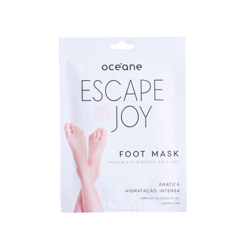 Máscara Esfoliante Para Pés Oce'ane Escape & Joy 1 Par