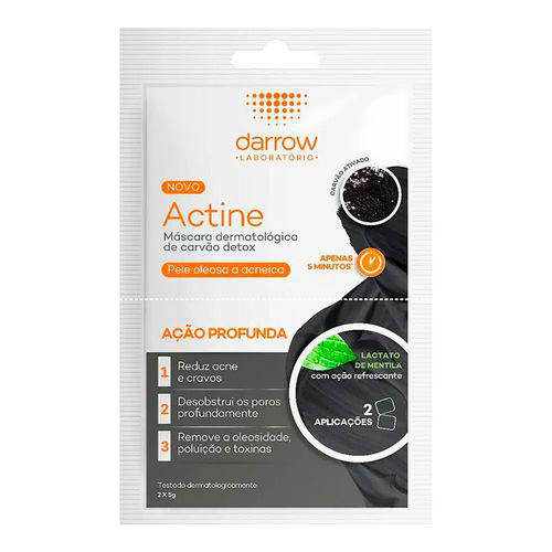 Imagem do produto Máscara Facial Actine Carvão Detox Ação Profunda 10G