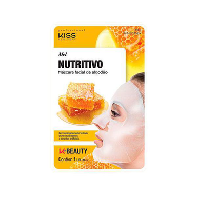 Imagem do produto Máscara Facial De Algodão Kiss New York Mel 20Ml Kfms03sbr