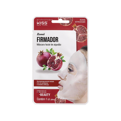 Imagem do produto Máscara Facial De Algodão Kiss Ny Romã Firmador 1 Unidade