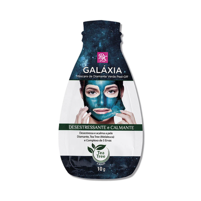 Imagem do produto Máscara Facial De Diamante Verde Peeloff Rk By Kiss Desestressante E Calmante 10G