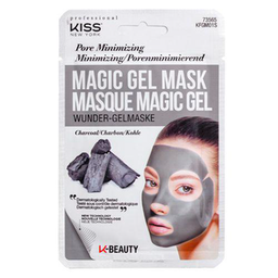 Máscara Facial Kiss New York Gel Carvão