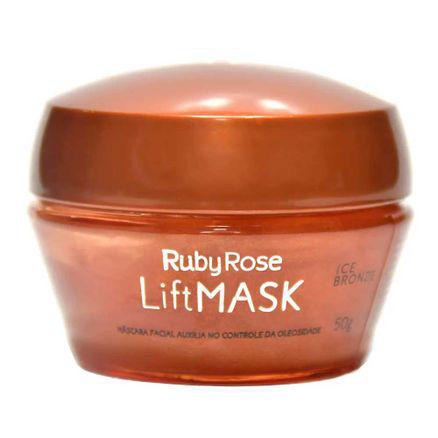 Imagem do produto Máscara Facial Lift Mask Ruby Rose Ice Bronze Controle De Oleosidade 50G Hb 403