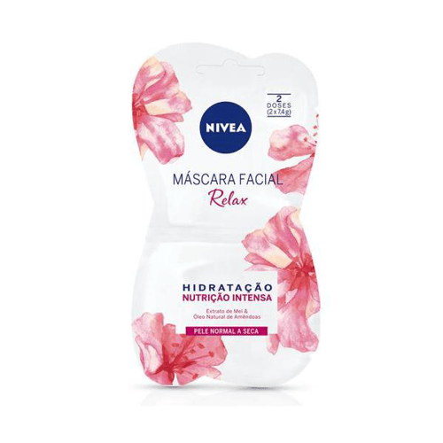 Imagem do produto Mascara Facial Nivea Relax 2 Doses De 7,5G