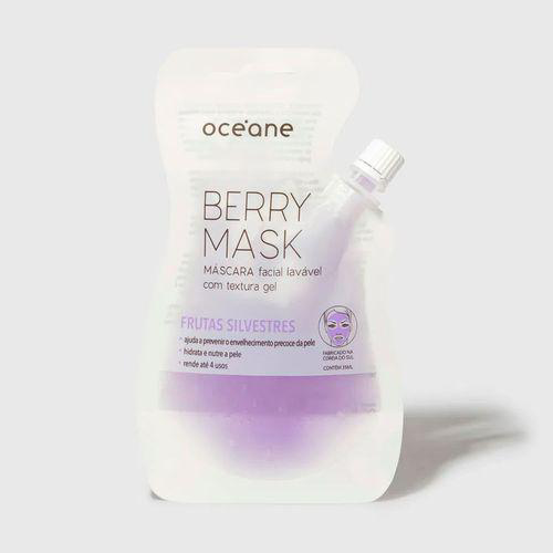 Máscara Facial Océane Berry Mask Frutas Silvestres 35Ml Oceane