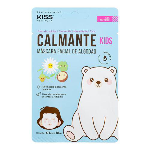 Imagem do produto Máscara Facial Para Crianças Calmante 18Ml Kiss New York