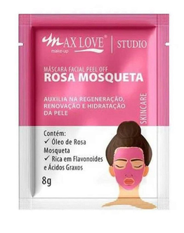 Imagem do produto Máscara Facial Peel Off Rosa Mosqueta Maxlove Peel Off