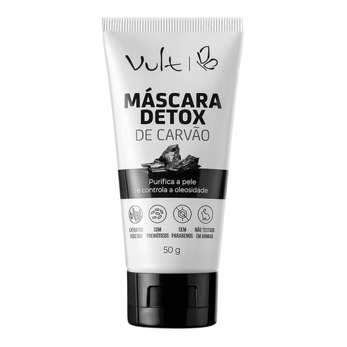 Imagem do produto Máscara Facial Vult Detox De Carvão 50G