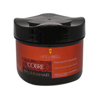 Máscara Hidrabell By Lunna Hair Hidra Color Cobre 250G.