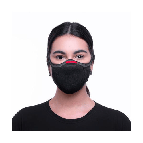 Imagem do produto Máscara Knit De Proteção Reutilizável Preta G
