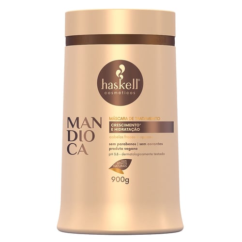 Máscara Mandioca Vegano Haskell 900G