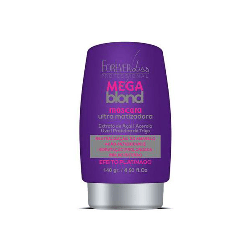 Imagem do produto Máscara Matizadora Mega Blond Ultra Forever Liss 140G