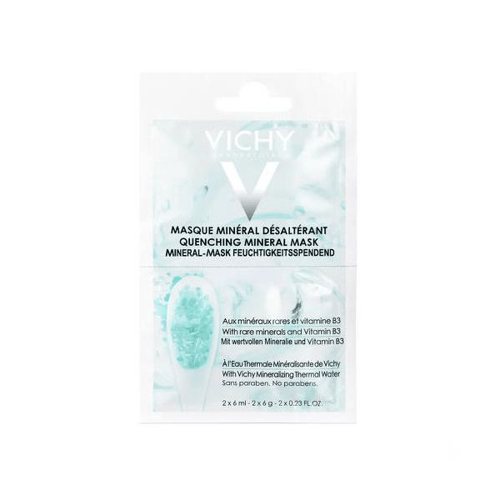 Máscara Mineral Facial Vichy Duo Reequilibrante 6Ml 2 Sachês