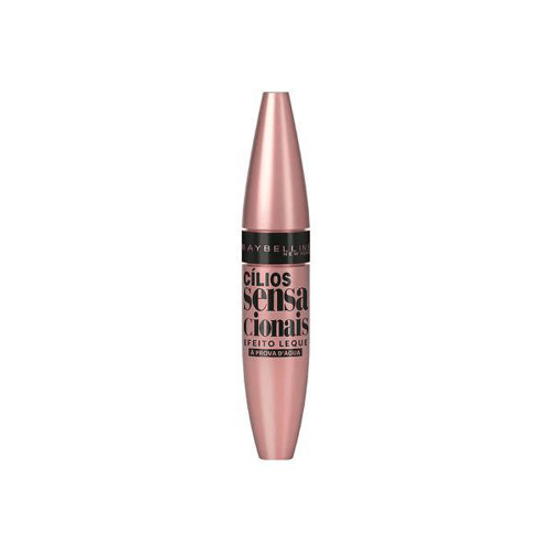 Imagem do produto Máscara Para Cílios Maybelline Sensacionais Efeito Leque À Prova D'água Preto Com 9Ml