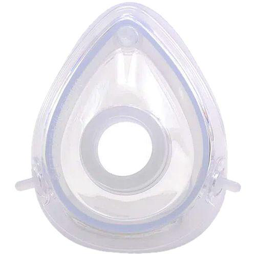 Máscara Para Reanimador Manual Md Nr 3 Em Silicone Com Cúpula