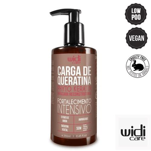 Imagem do produto Máscara Reconstrutora Carga De Queratina Phyto Keratin Widi Care 250Ml
