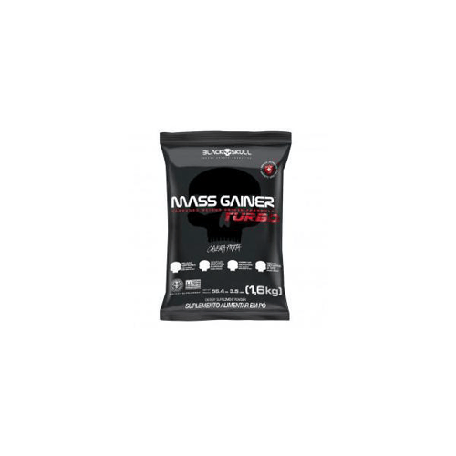Imagem do produto Mass Gainer Black Skull Chocolate Refil 1.6Kg