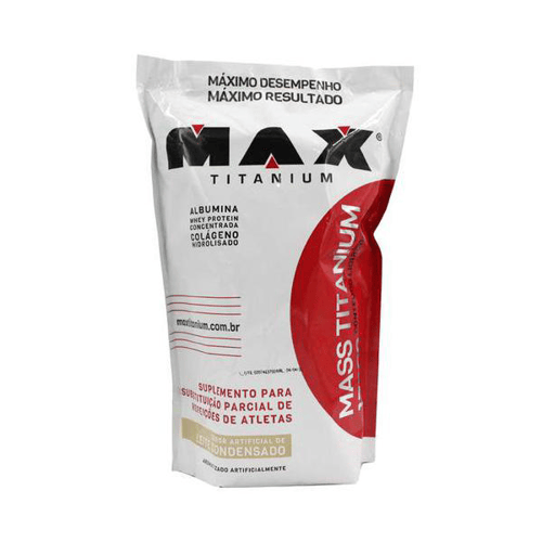 Imagem do produto Mass Titanium 17500 Refil 1,4Kg Leite Condensado Max