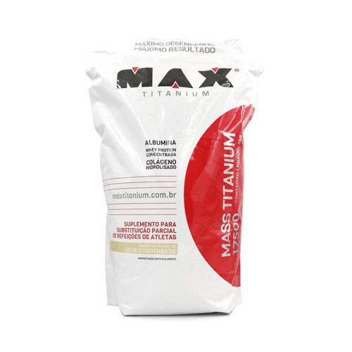 Imagem do produto Mass Titanium Leite Condensado 3Kg Max
