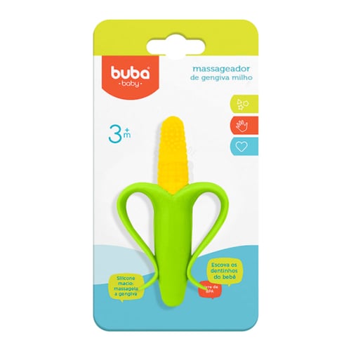 Imagem do produto Massageador De Gengiva Buba Baby Milho 1 Unidade