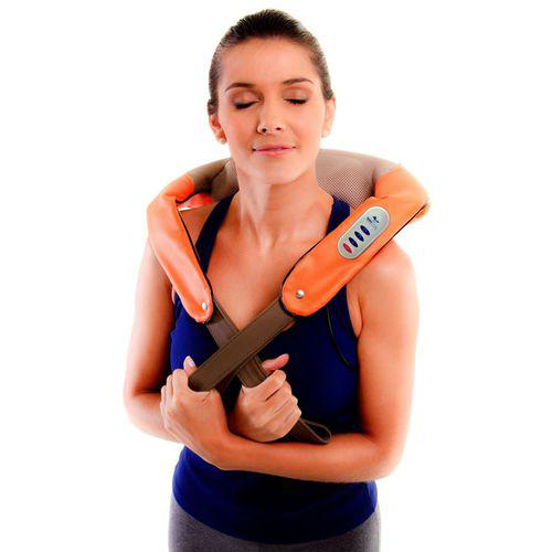 Imagem do produto Massageador De Pescoço Relaxmedic Shiatsu Neck Plus Rmmp5555a Bivolt