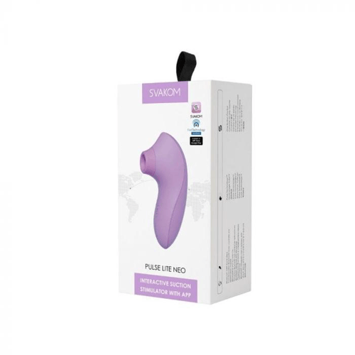 Massageador Pulse Lite Neo Lilas Svakom