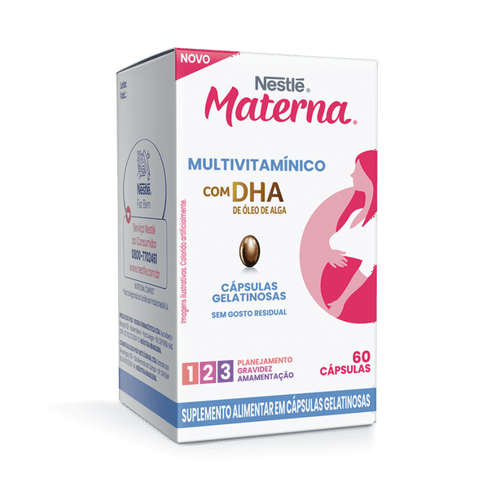Materna Multivitaminico Com 60 Capsulas
