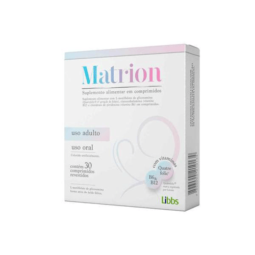 Imagem do produto Matrion Com 30 Comprimido Revestido