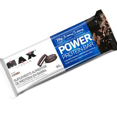 Max Titanium Power Protein Barra Cookies 90G