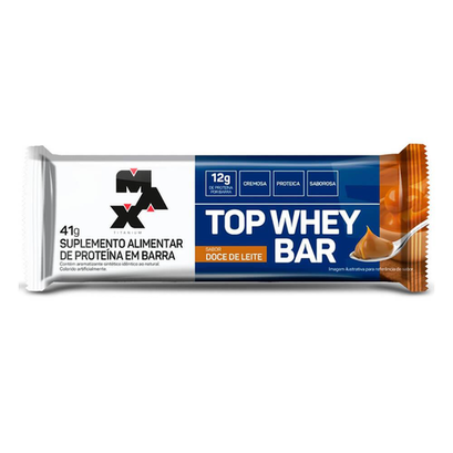 Imagem do produto Max Titanium Top Whey Barra Doce De Leite 41G