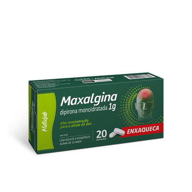 Imagem do produto Maxalgina - 1G Com 20 Comprimidos