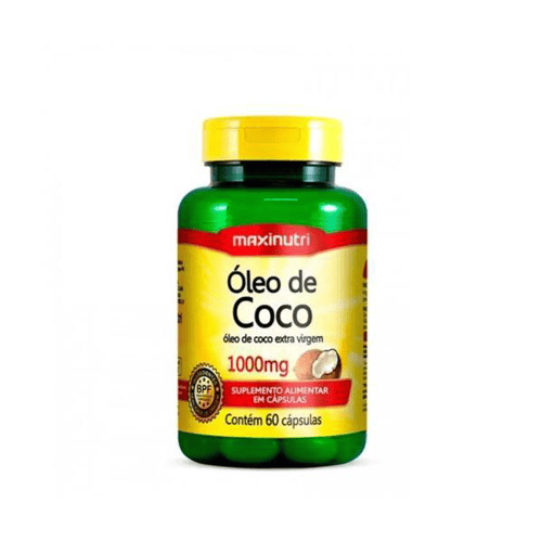 Maxinutri Oleo De Coco 1000 Mg 60 Cápsulas