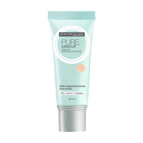 Maybelline - Base Liquida Pure Make Up Bege Claro 30 Ml