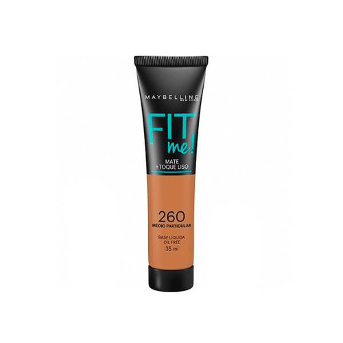 Imagem do produto Maybelline Fit Me Base Liquida Nu 260 35Ml
