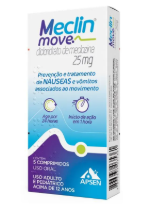 Meclin Move 25Mg - 5 Comprimidos