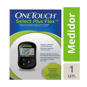 Imagem do produto Medidor De Glicose Onetouch Select Plus Flex Com 1 Unidade