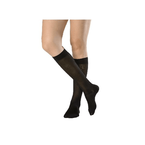 Meia 3/4 Compressão 1821 Attiva Fecha Masc Pretag Sigvaris