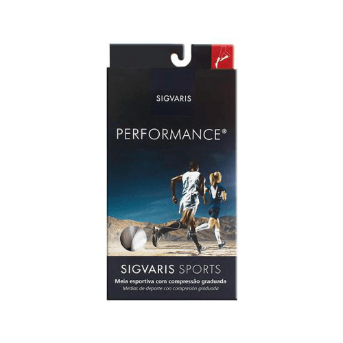 Imagem do produto Meia 3/4 Esportiva Performance 520 Ad 2030 Mmhg Sigvaris Branca P1