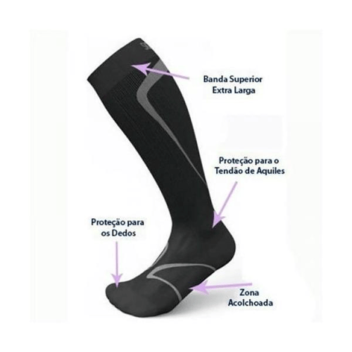 Imagem do produto Meia 3/4 Esportiva Performance 520 Ad 2030 Mmhg Sigvaris Preto G2