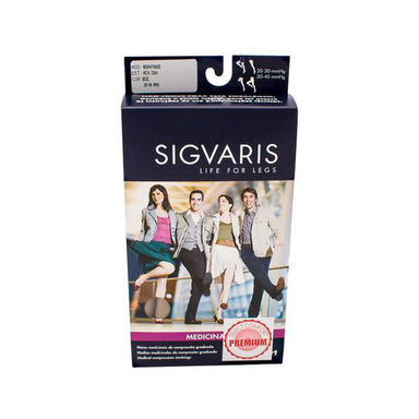 Imagem do produto Meia Coxa Med Sigvaris Select Comfort Premium Pa 862Pafm2a33 20 30Mmhg M2 Natural Uni