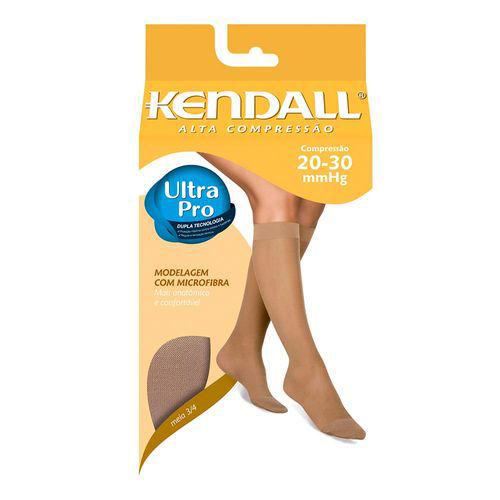 Meia Kendall 3/4 2030 Mmgh Com Ponteira 1502 Gg Preto